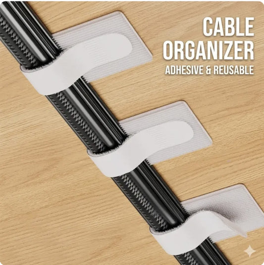 10PCS Hook and Loop Cable Ties